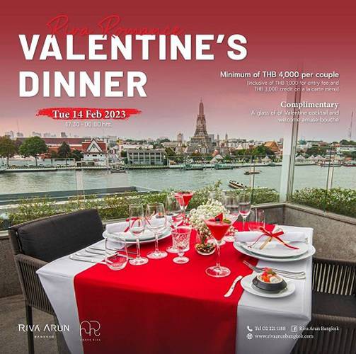 A night to remember with your loved one Hotel Riva Arun Bangkok A night to remember with your loved one Hotel Riva Arun Bangkok