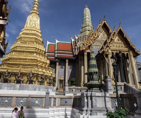 Wat phra kaew Hotel Riva Arun Bangkok
